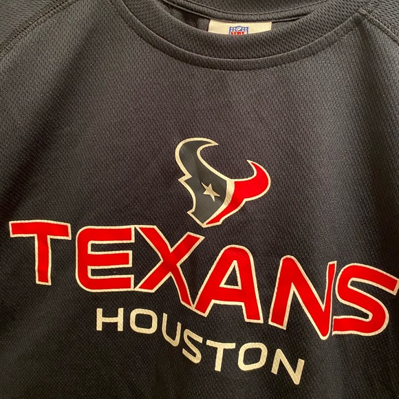 Houston Texans Blue NFL Team Apparel Texas Logo T-shirt - Picture 3 of 5